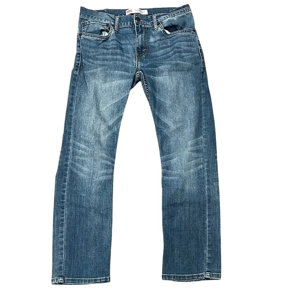 Levi's Boys' 511 Slim Fit Performance Big Boy Jeans Medium Wash Size 28x28